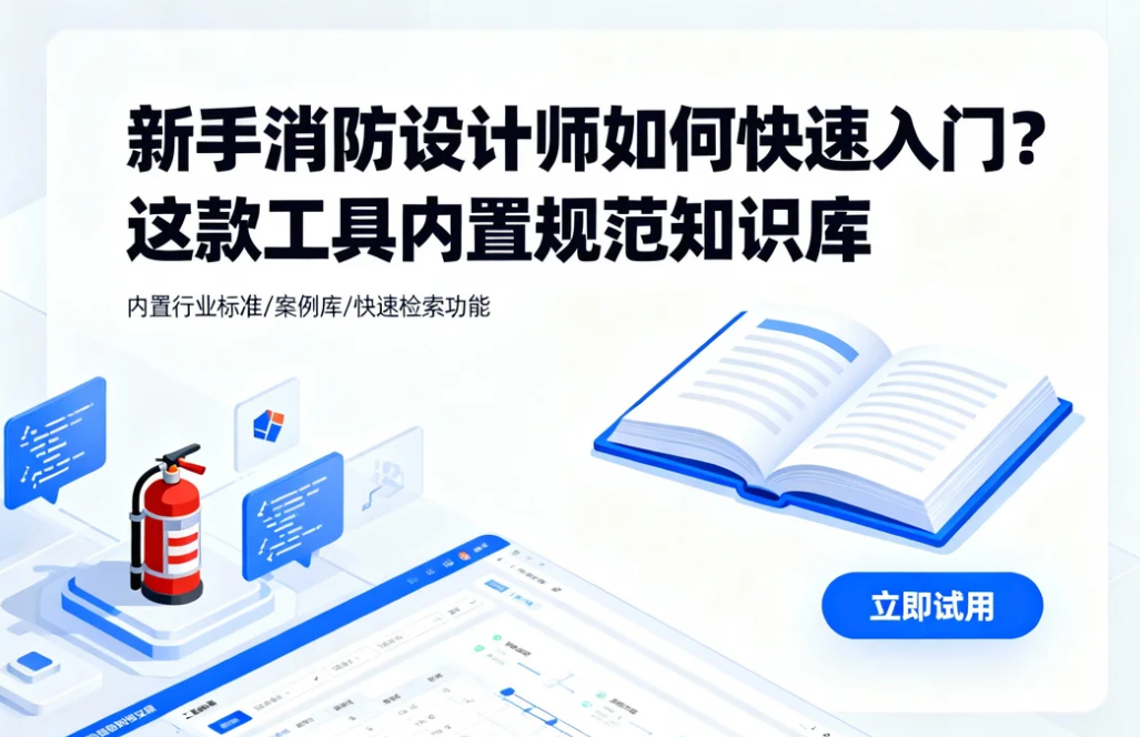 新手消防设计师入门指南：2025最新规范与智能工具教学